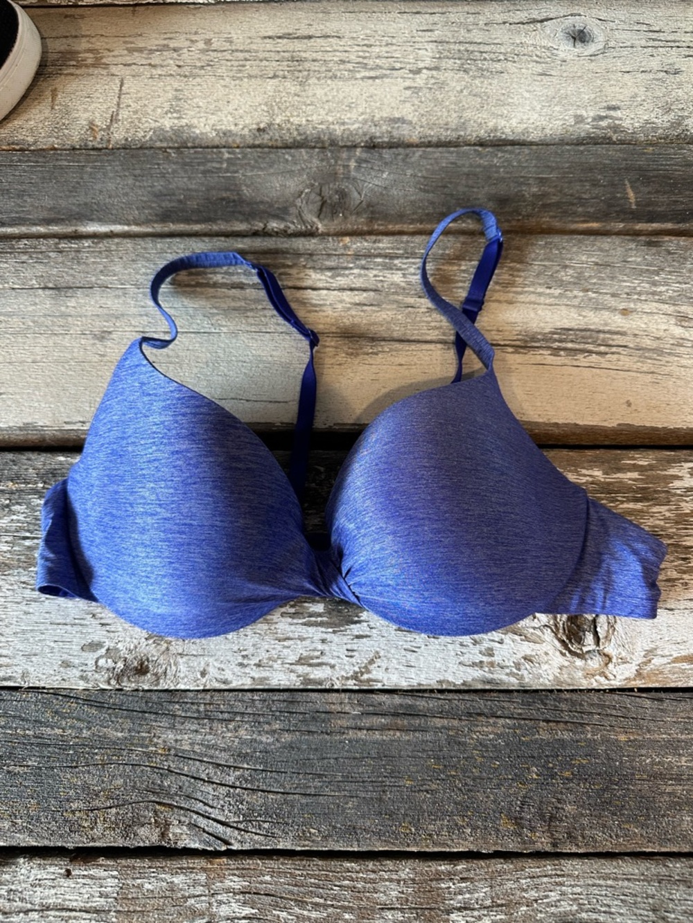 La Senza | Heathered Purple Body Kiss Bra